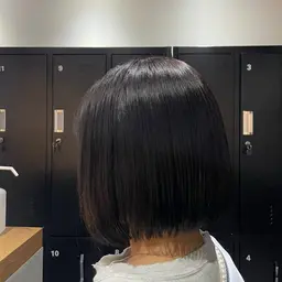 19:00以降限定！　ボブカット+縮毛矯正