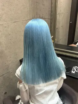 🩵1日2名様限定🩵ケアブリーチ+カラー+Tr✨️リタッチカラーも！ロング料金込み◎