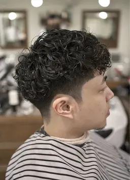メンズカット スパイラルパーマ ツイストパーマ アイロンパーマ 濡れパン イージーパーマ