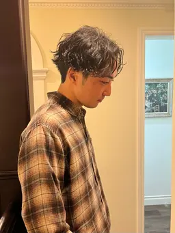 メンズカットパーマ