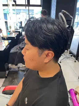 メンズカット+ニュアンスパーマ🦥