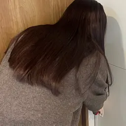 🧚🏻‍♀️似合わせカット＋酸性縮毛矯正＋髪質改善グロスinカラー＋CREAMトリートメント🧚🏻‍♀️