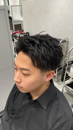 【メンズ限定】 カット+パーマ+TR