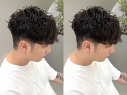 イケてるメンズカット+似合わせパーマ