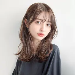【 ⭐平日限定🪽 】 💇🏻‍♀️顔周りカット ╋ 透明感カラー ╋艶トリートメント 🌥