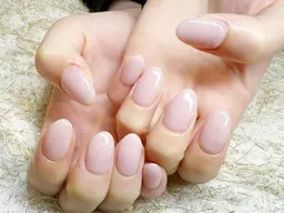 オフなしワンカラー、ラメグラデーション