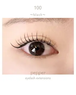 ❄️2月限定❄️【エクステ】フラットラッシュ​〜​120本オフ込み