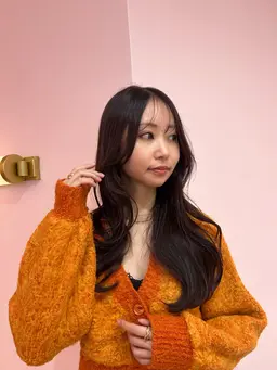 12月22日限定❣️艶髪ケアカラー + 超音波トリートメント⟡.·