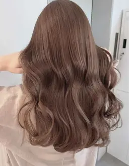 💖透明感たっぷり♡大人気ミルクティーベージュカラー💖