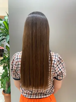 髪質改善酸性ストレートパーマ🫧(4stepトリートメント付き)