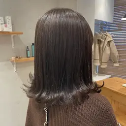🤍前髪カット＋カラー+クイックトリートメント