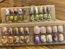 オフ込み　定額ネイル　店内サンプルB💅