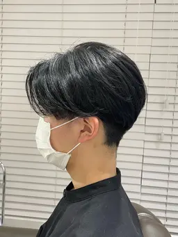 【セットを楽に！】爽やかメンズカット+パーマ