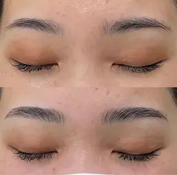 🎀ハリウッドブロウリフト🎀毛流れを揃えて毎日のメイクを楽に✨【パーマ✖️ワックス】