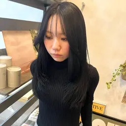 レイヤーカット＋髪質改善カラー＋オーガニック3stepトリートメント