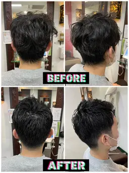 🌟*.ﾟ『男性限定』メンズカット+マイクロバブル𓂃🫧‪