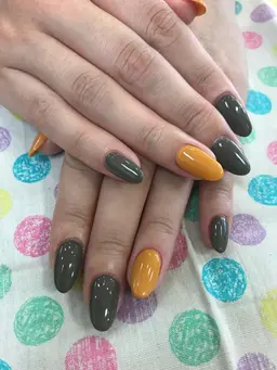 ハンドジェルネイル ワンカラー