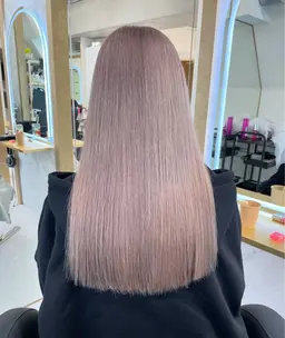 【大人気メニュー】💫美髪ケアブリーチカラー＋ナノトリートメント💫コテ巻き仕上げOK🫧 (中目黒、代官山、渋谷)