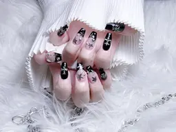 新規🔎初回オフ無料🔎自爪🎀120分デザインやり放題コース(500円パーツまで時間内つけ放題)