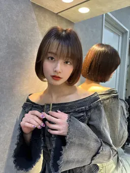 🕊️バッサリボブに切りたい方🕊️カット➕1STEPトリートメント🫧