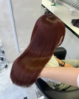 【年末キャンペーン🎍】似合わせカット🎀➕愛され透明感ワンカラー🎀➕オリジナルトリートメント🧴🫧➕艶髪ストレート