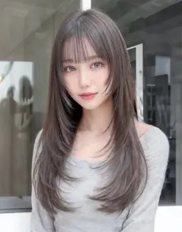 🌈学生No. 1韓国風レイヤーカット🌈➕髪質改善トリートメント付き🫧