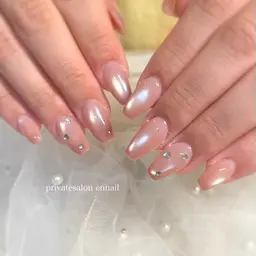 【3月限定】人気No.1✴️シンプル上品★マグネットネイルオフ込み！8800円→7920円🩵🩷