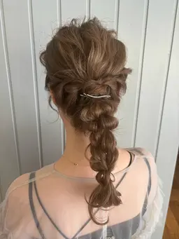 【お呼ばれヘア🎀】ヘアセット