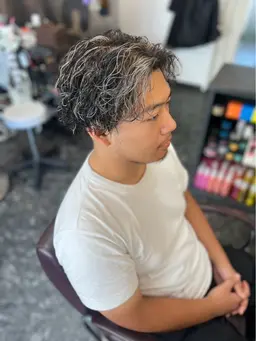 ⭐︎オープン記念50%OFF⭐︎【メンズカット＋カラー（ブリーチなし）＋aujuaトリートメント】