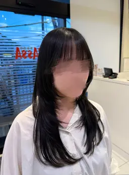 【ブリーチなし🍒】ワンカラー リタッチのみ🉑＋Aujuaトリートメント