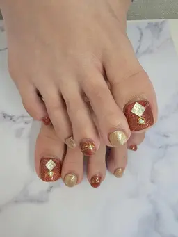フットネイル【オフあり】￥4500​〜​