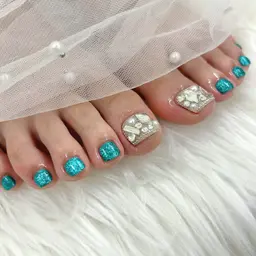 【Foot】2本アート(初回・オフ5週以内無料)