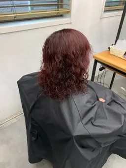 🍔レディースモデル様限定メニュー🍔カット+レディースパーマ+トリートメント