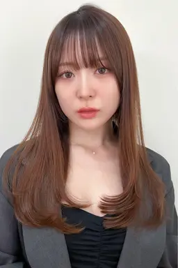 デザインカット+プラチナ縮毛矯正+COTA i care マスクTr+スチーム