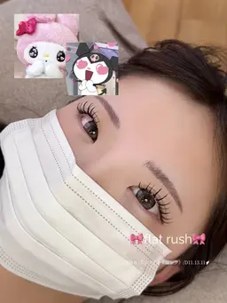 オフ込み、1本or２本（バインドロック）同価格、最高級フラットラッシュ120本💫コーティング付き💫