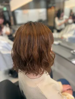 【ふんわり可愛い】レディースパーマ🌀＋カット✂️