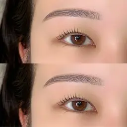 美眉アイブロウスタイリング(WAX＋間引き＋メイク)＋まつ毛パーマ🕊𓈒𓏸︎︎︎︎