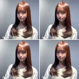 【✨髪質改善】💎イルミナカラー+TOKIOトリートメント💎(ケアカラー・艶髪・ブラウン・ベージュ・オリーブ)