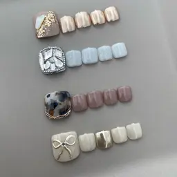 オフなし定額フットネイル