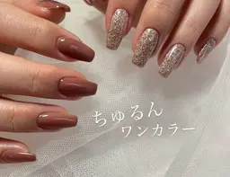 💗 350色ラメも◎✨ワンカラーorグラデorラメグラor塗りかけコース（オフ込）2色までお選び頂けます