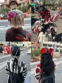 成人式ヘアセット🌸（早朝料金込）