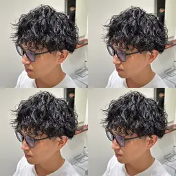 カット+メンズパーマ【使用時間2時間】