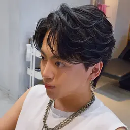 【メンズ限定】カット＋フェザーパーマ