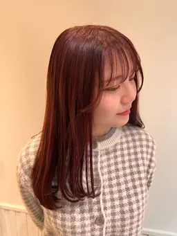 【minimo限定】寒色暖色どちらも大歓迎✨🦋カット＋カラー+Ninaトリートメント🦋