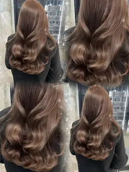 【人気𝐍𝐨. 𝟏🤍】韓国レイヤーカット➕透明感UP髪質改善カラー➕トリートメント