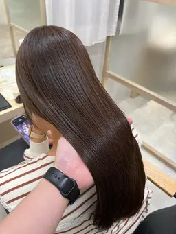 【艶髪コース】透明感カラー➕3ステップ超音波トリートメント✨