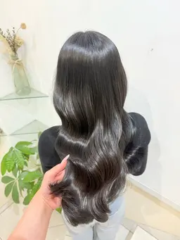 🩰🤍前髪カット＋カラー＋3step補修トリートメント🩵🛼ロング料金なし🪄（土日祝＋¥500）