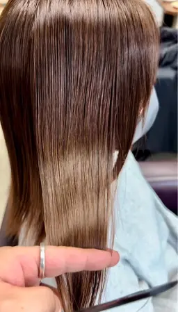straight perm✨medium