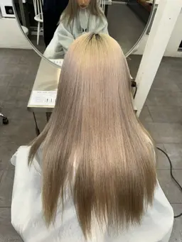 ケアブリーチ+ケアカラー+Systemトリートメント