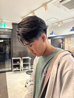 カット＋毛流れパーマ🔥